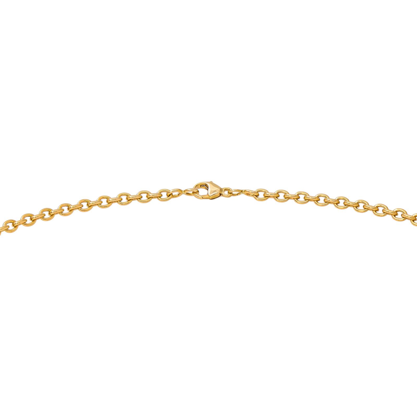 Yellow Gold Forçat Link Necklace