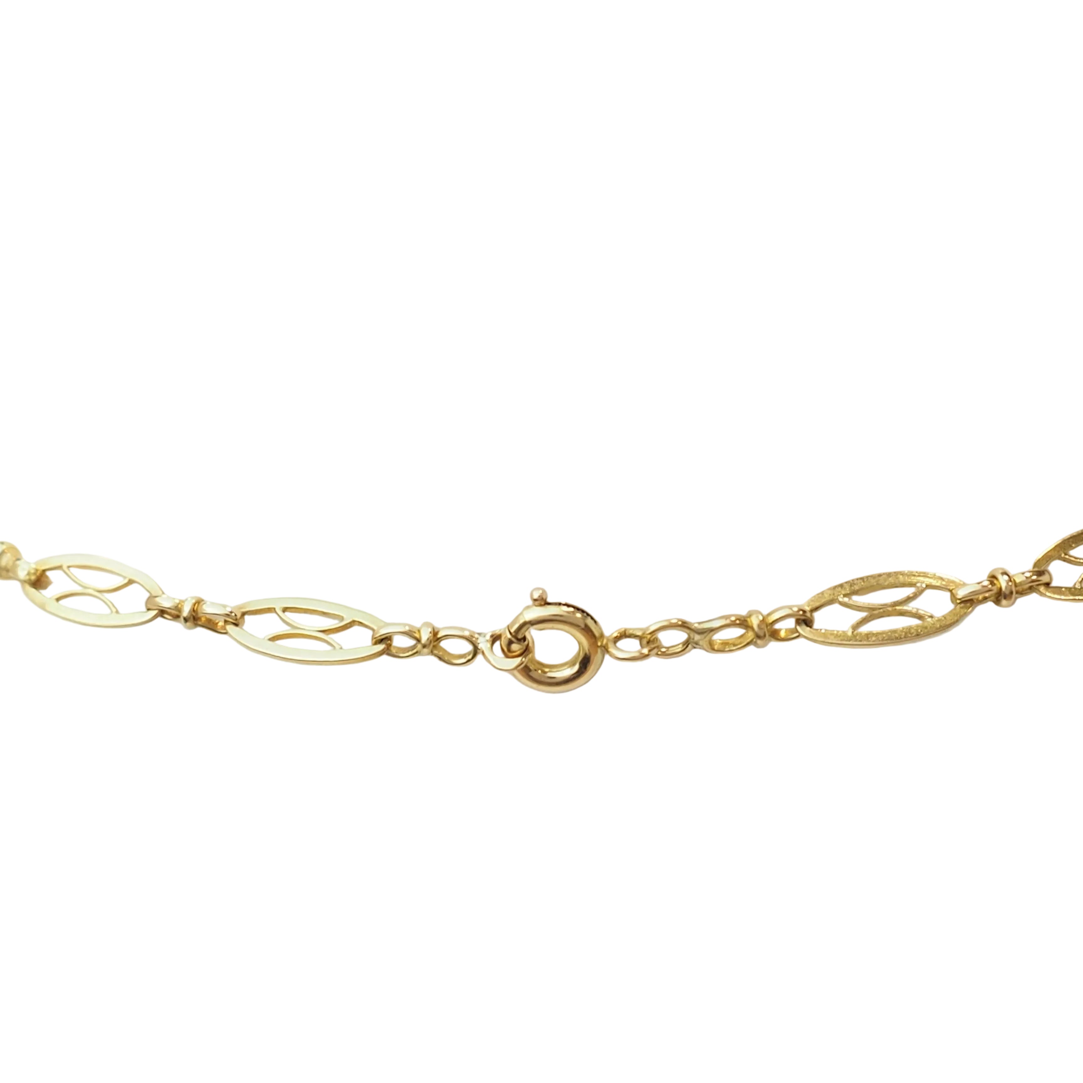 Drapery Necklace in Yellow Gold