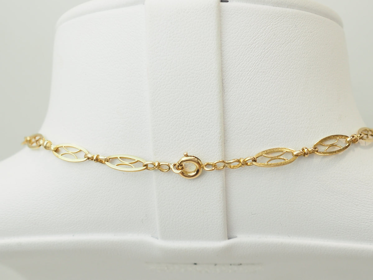 Drapery Necklace in Yellow Gold