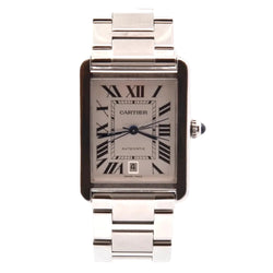 CARTIER "Tank Solo XL" Steel Watch