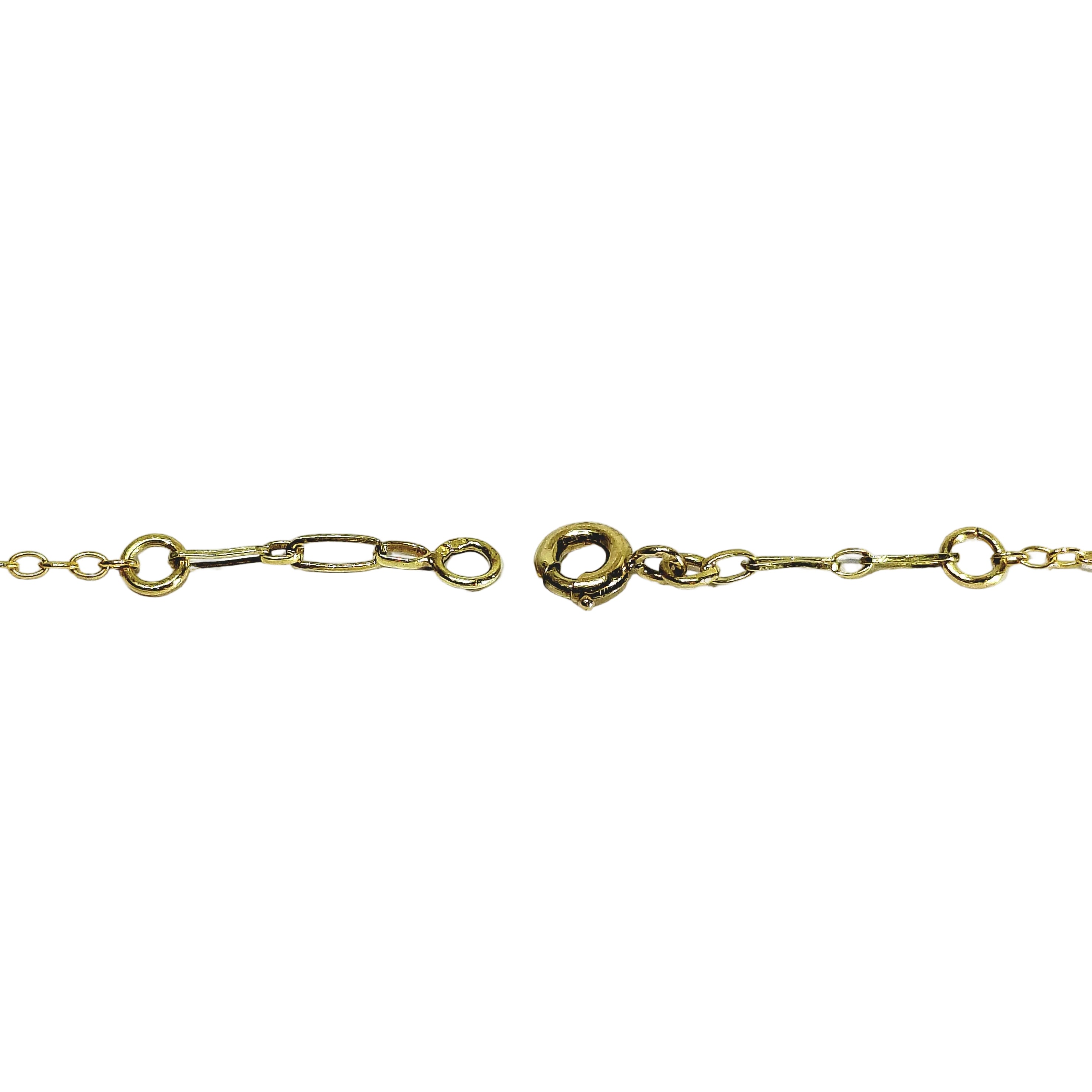 Champagne Gold and Pearl Drapery Necklace