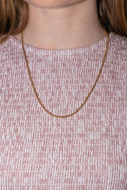 Collier Maille gourmette Or jaune