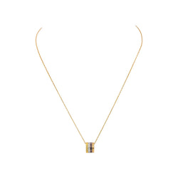 Boucheron Necklace Four Yellow gold Diamonds
