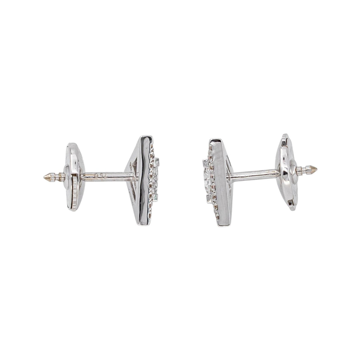 Messika Théa Stud Earrings in White gold with Diamonds