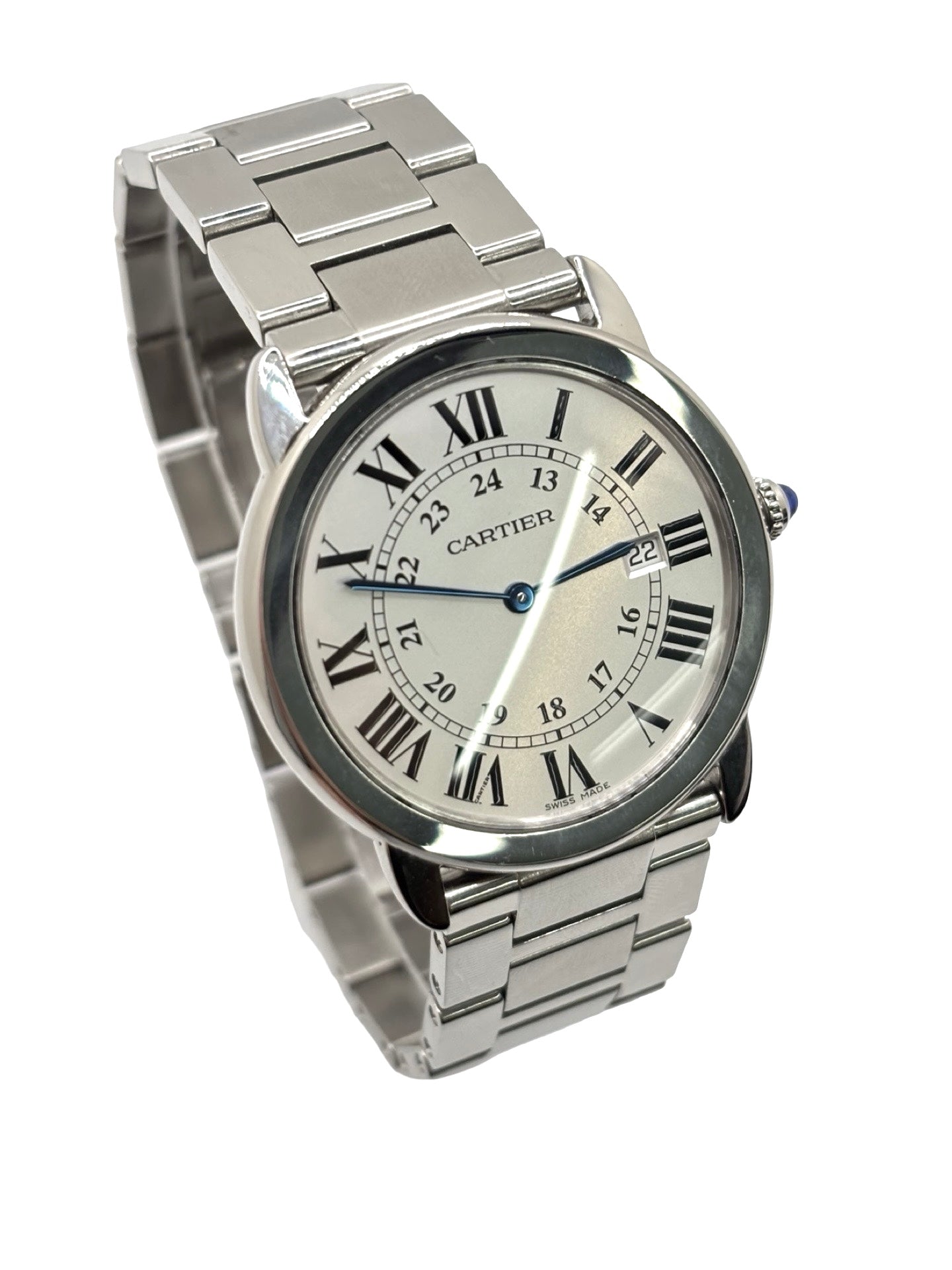 CARTIER "Ronde Solo" Steel Watch