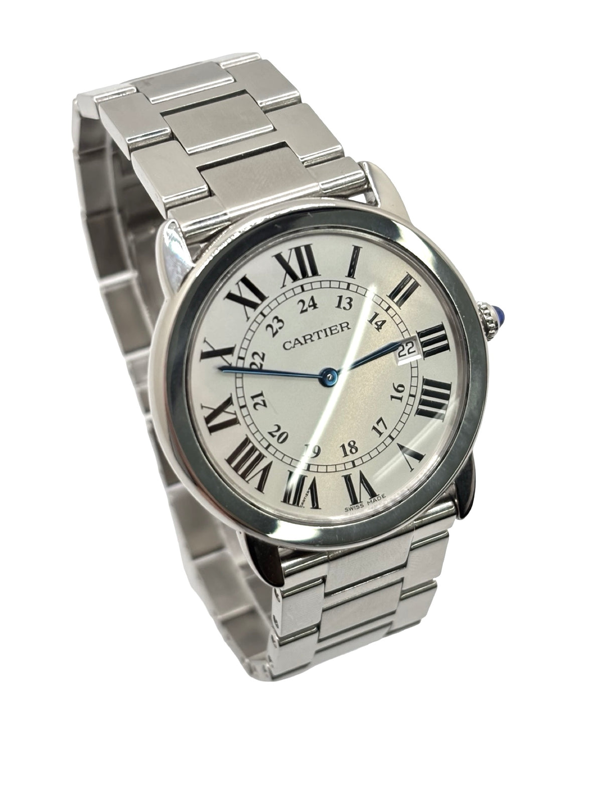 Montre CARTIER Ronde Solo en acier