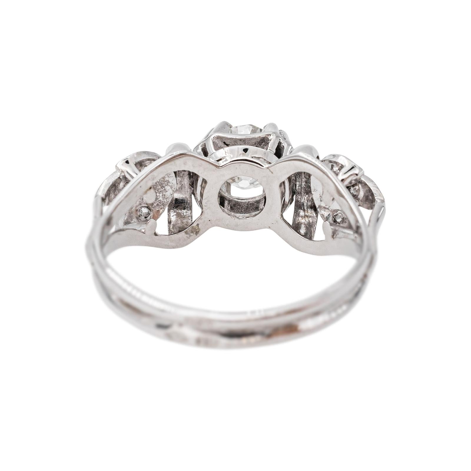 White Gold Diamond Ring