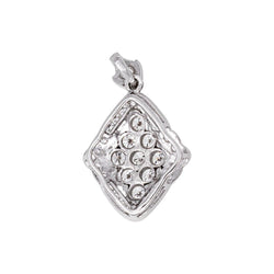 Pendentif Or blanc Diamant