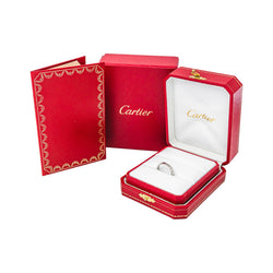 Cartier Bague Alliance C de Cartier Platine Diamant