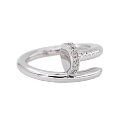 Cartier Juste un clou Ring, White gold, Diamond