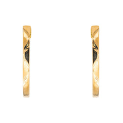Boucles d'oreilles Créoles Or jaune Diamant