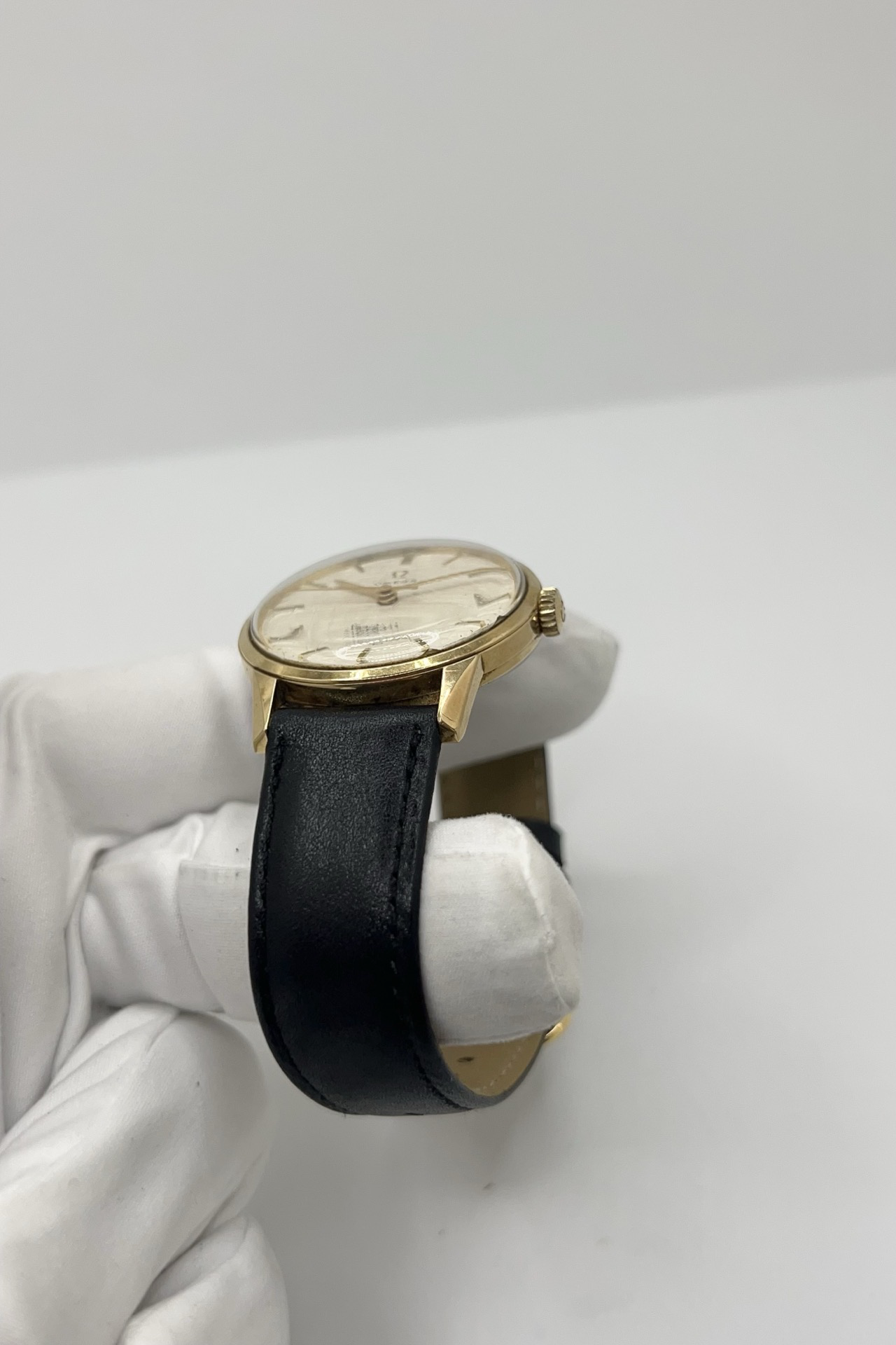 OMEGA "Seamaster 300" Watch in Stainless Steel and Leather