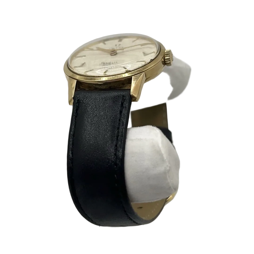 OMEGA "Seamaster 300" Watch in steel and leather