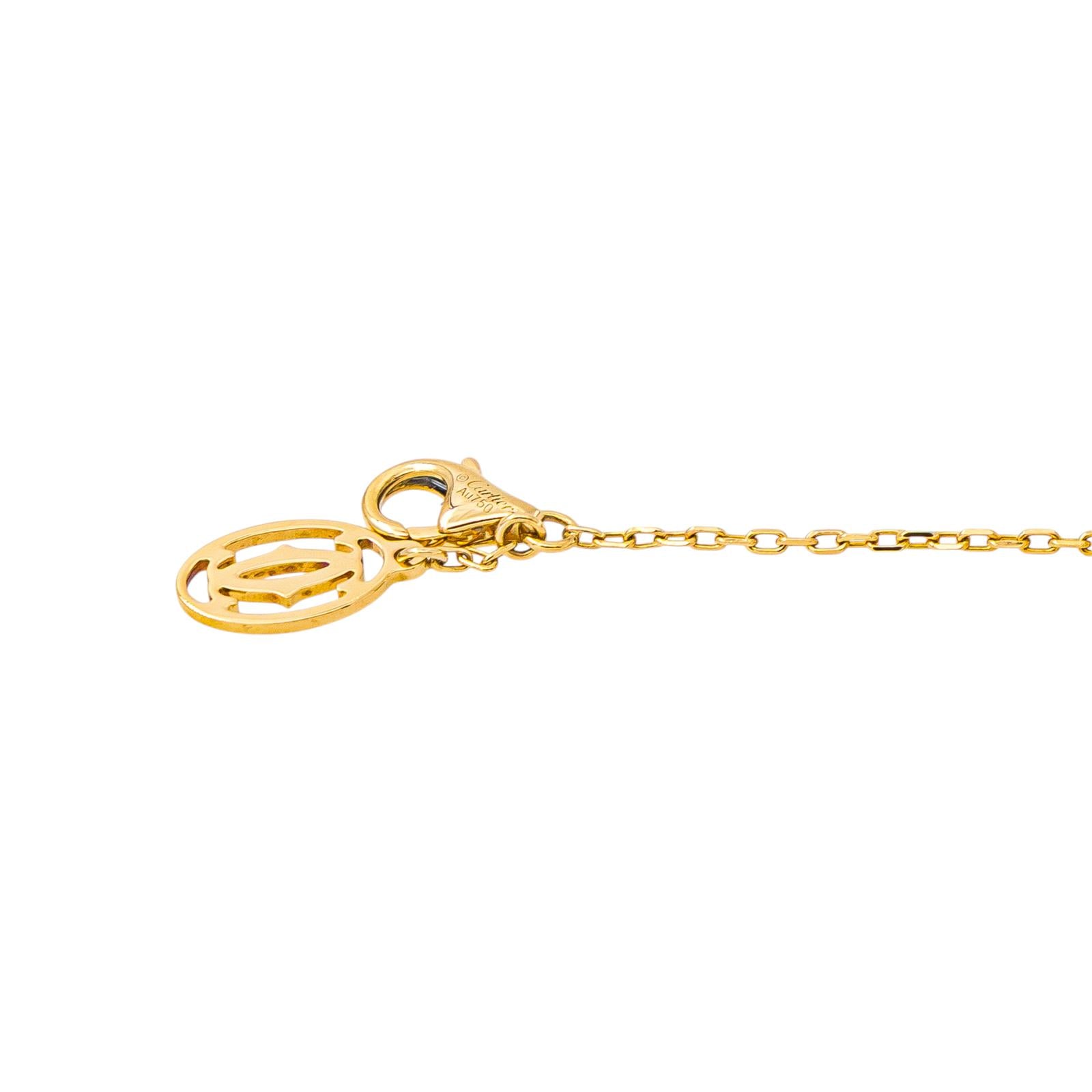 Cartier Forçat Link Necklace  Yellow gold