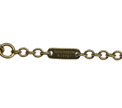 BOUCHERON "SERPENT DE BOHEME" Pendant on Chain, 18K Gold and Diamonds