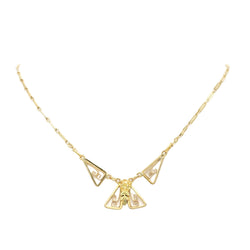 Art Deco Necklace in Yellow Gold