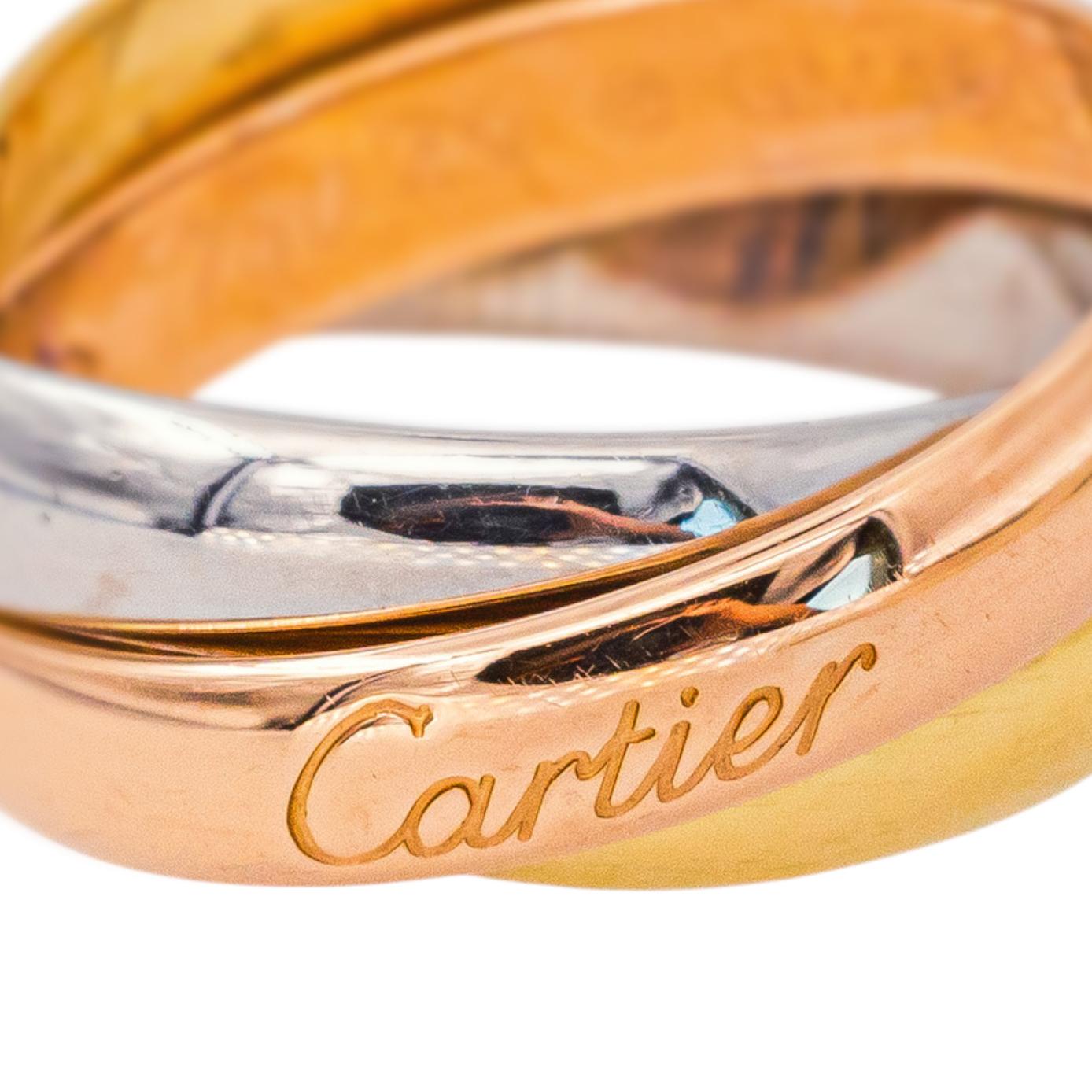 Cartier Bague Trinity Or jaune