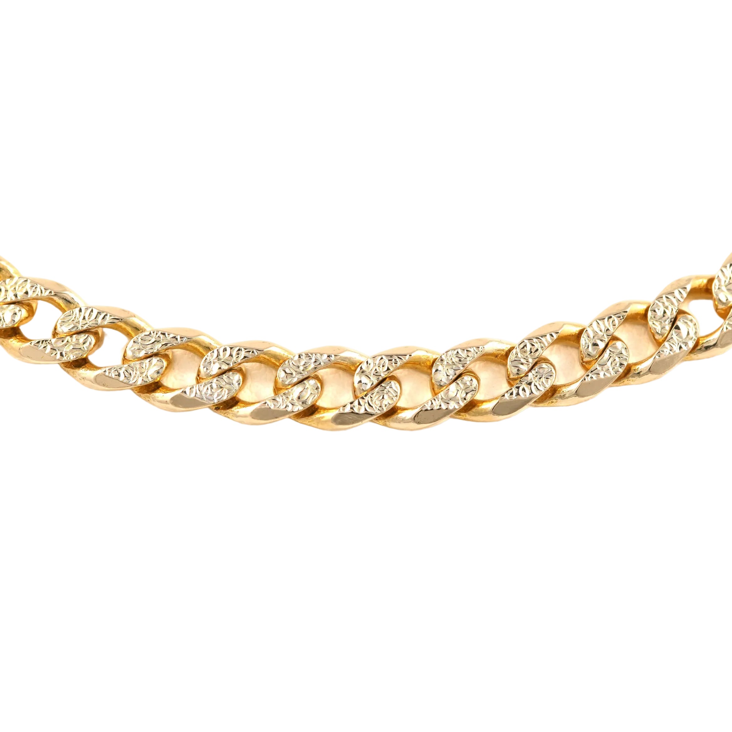 Yellow Gold Link Necklace