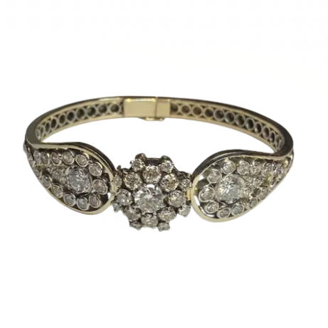 White Gold and Diamond Bracelet