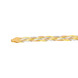 Necklace 3 golds Yellow gold