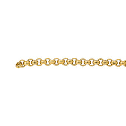 Rolo chain Necklace in Yellow gold