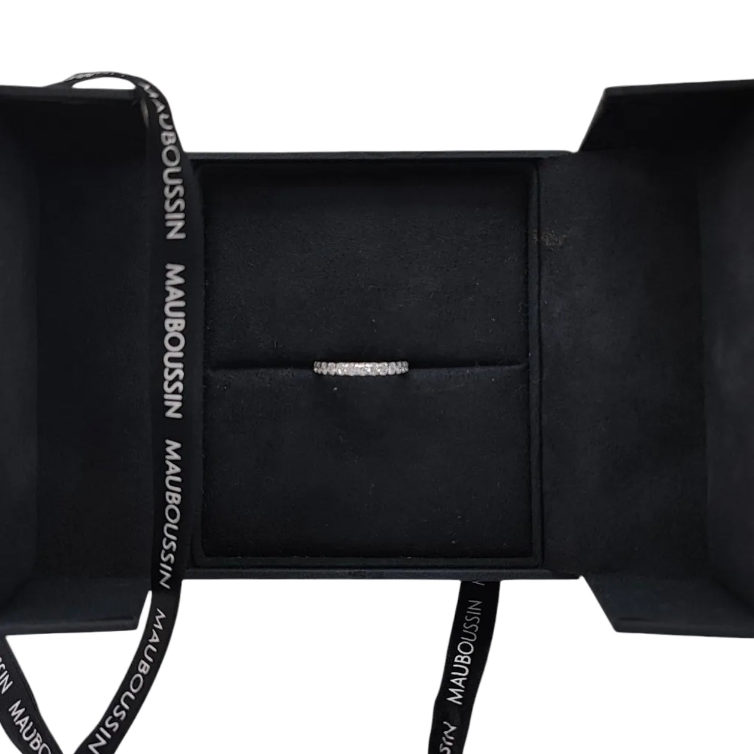 Ring Alliance MAUBOUSSIN "Passion & Fashion" in white gold and diamonds