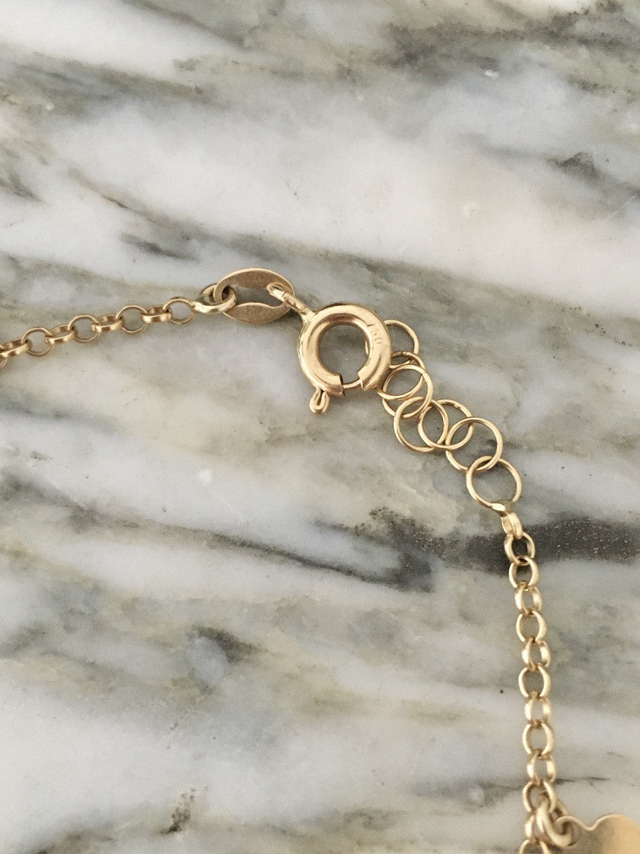 Yellow Gold Link Bracelet