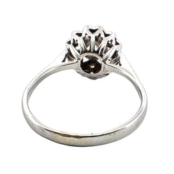 Marguerite Ring in White Gold and Diamonds