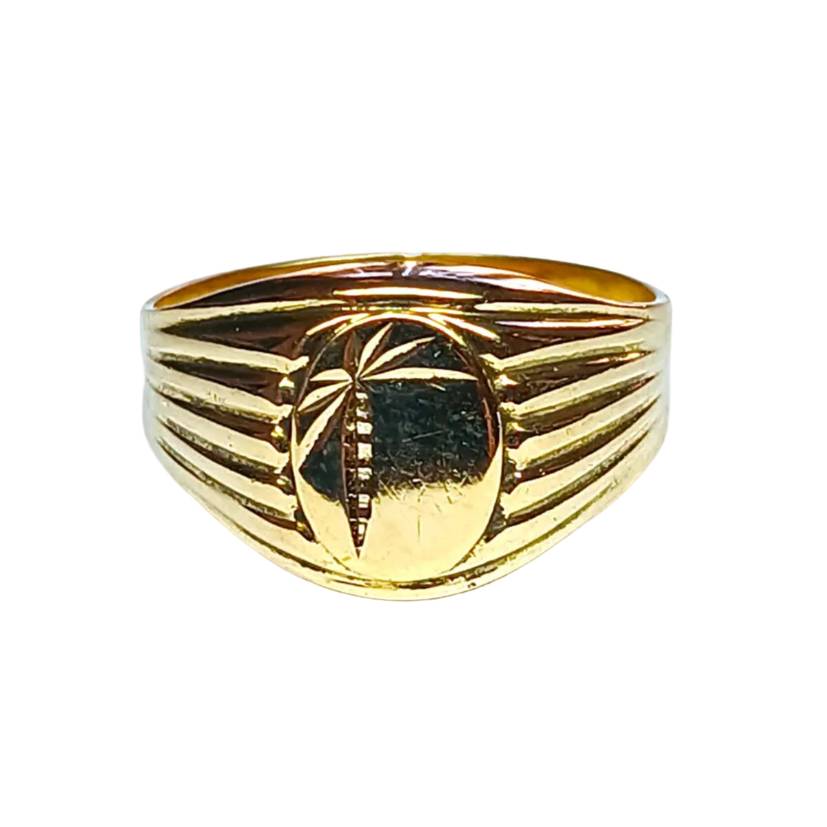 Yellow Gold Signet Ring