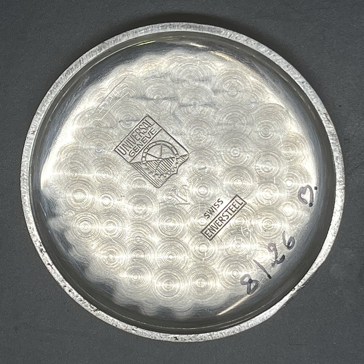 UNIVERSAL GENEVE "Uni-Compax" Steel Watch