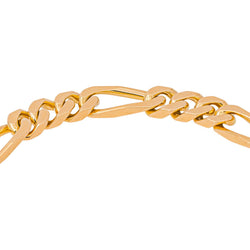 Bracelet Maille figaro Or rose