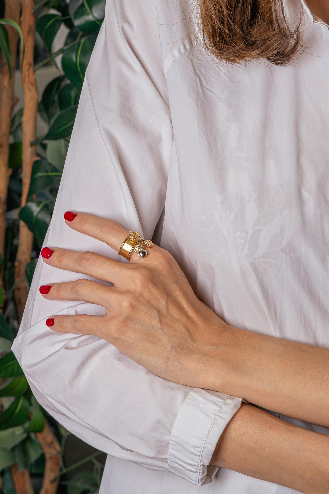 Bague Breloques Or jaune