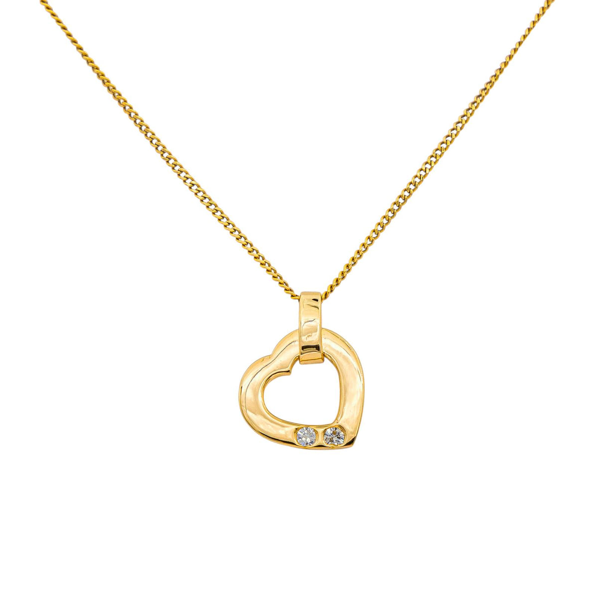 Collier Or jaune Diamant