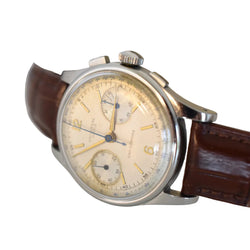 UNIVERSAL GENEVE "Uni-Compax" Steel Watch