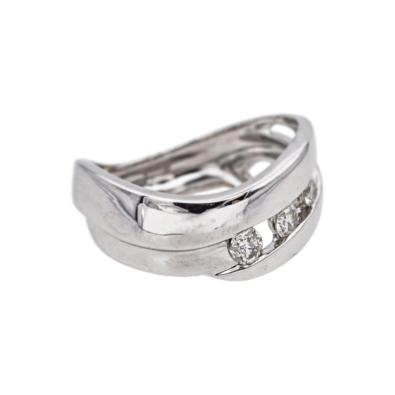 White Gold Diamond Ring