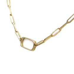 DINH VAN Yellow Gold Link Necklace