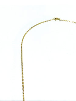 Yellow gold Forçat-link chain