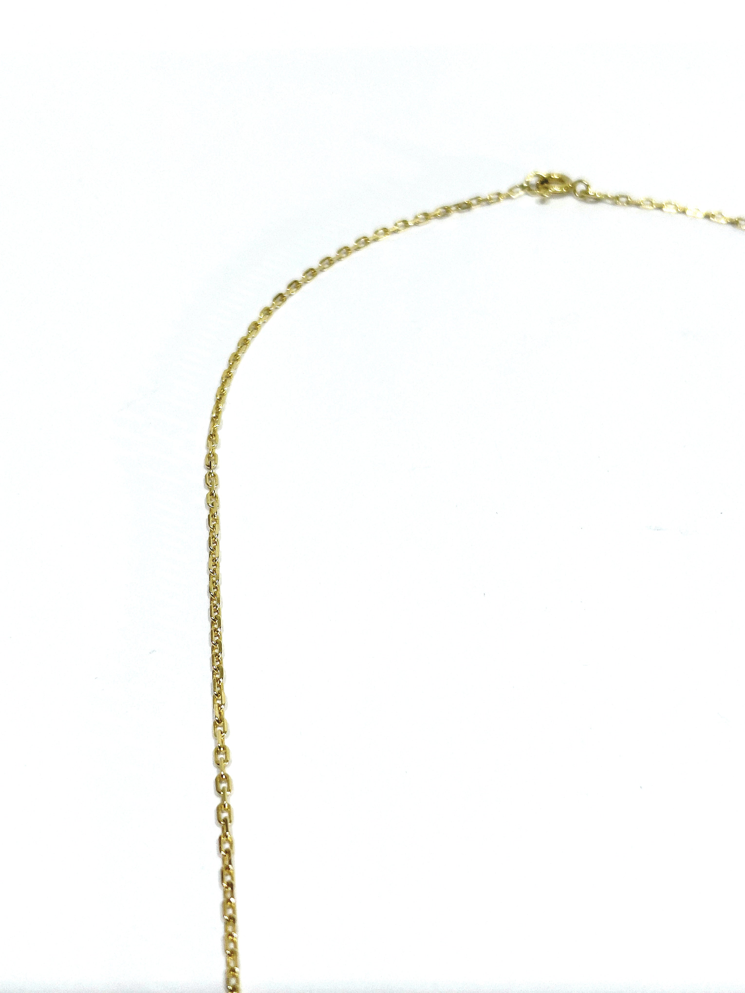 Yellow gold Forçat-link chain