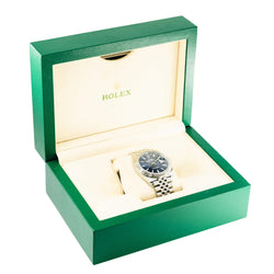 ROLEX "Datejust 41" watch in steel and white gold