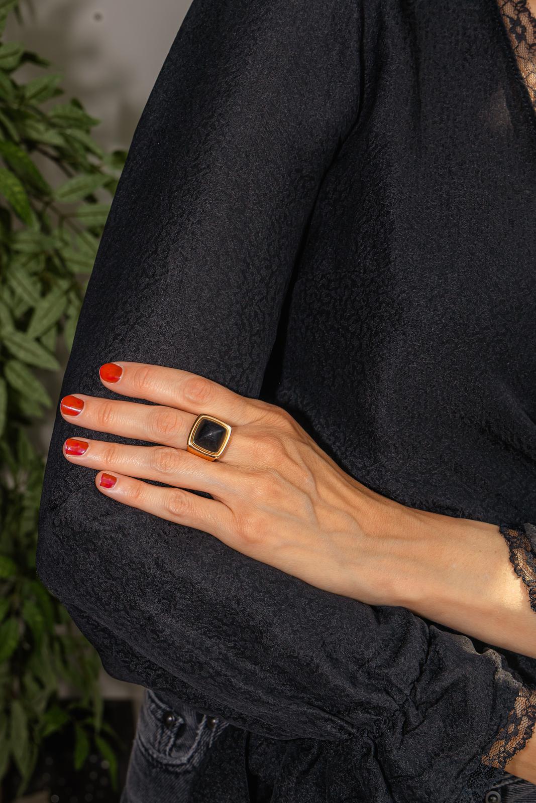 Fred Sugar Loaf Ring Rose gold Amethyst