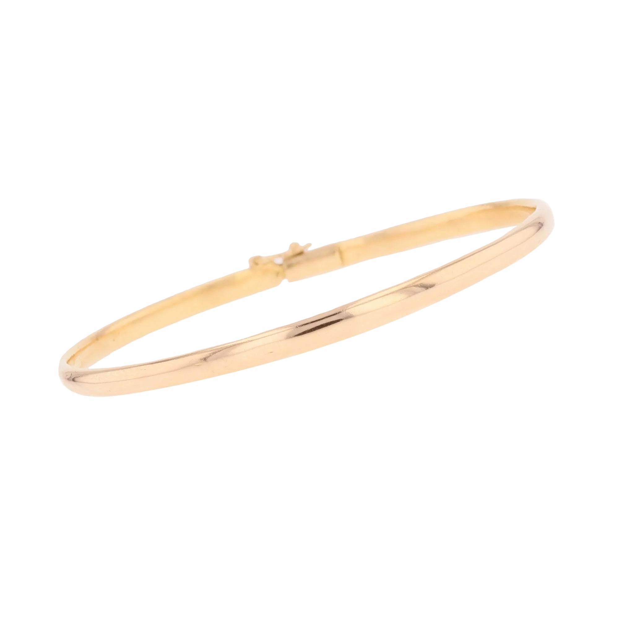 Yellow Gold Bangle Bracelet