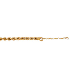Rose Gold Rope-Link Necklace