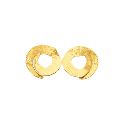 Earrings Arthus-Bertrand in yellow gold.