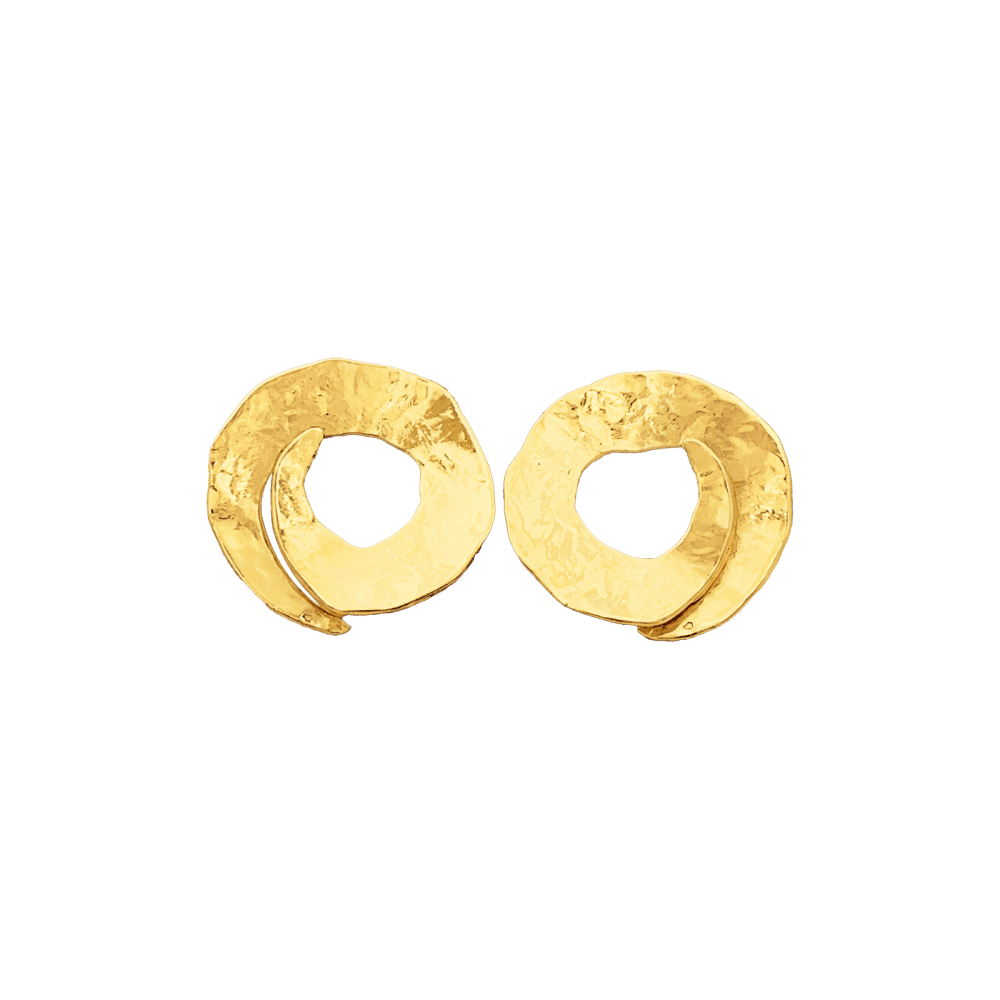 Earrings Arthus-Bertrand in yellow gold.