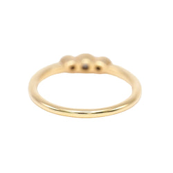 Bague Trilogie en or jaune et diamants