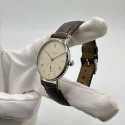 NOMOS Watch in Steel and Leather