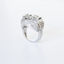 Ring Mauboussin in paltinium and diamonds