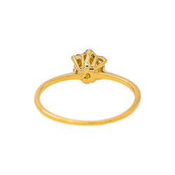 Bague Marguerite Or jaune Diamant