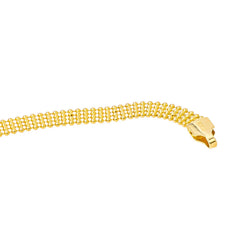 Yellow Gold Ball-Link Necklace