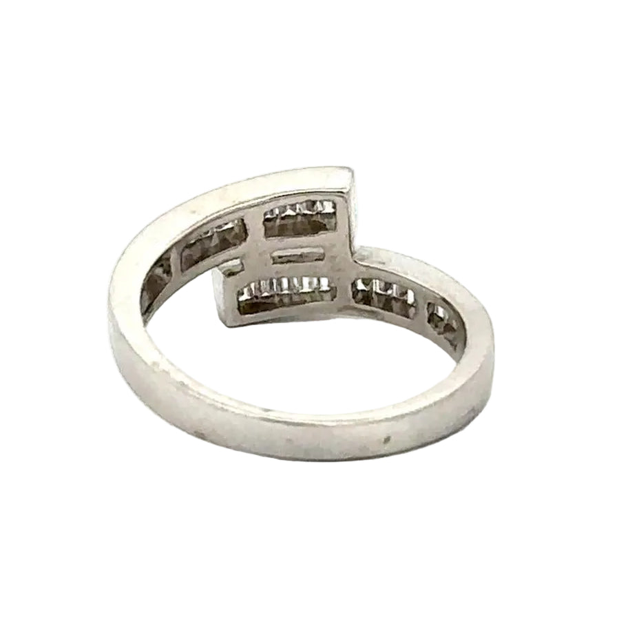 Toi & Moi Ring in White gold and Diamonds